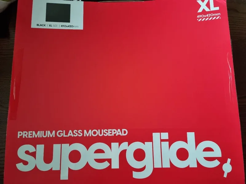 Pulsar Superglide Glass Pad V3 Type-S XL Black