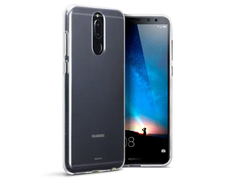 Transparent TPU-skal för Huawei Mate 10 Lite