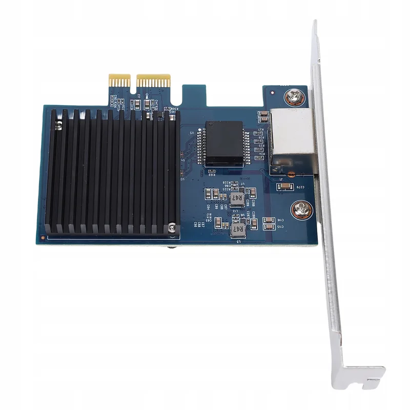 VBESTLIFE 10g PCIe -nätverkskort med RTL8127 -chip, 10 Gbps Ethernet -adapter för Linux, PCI Express 4.0 X1 Till RJ45 -port, 6 Hastighet 10g/5G/2.5G/1