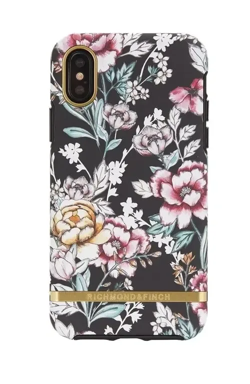 24 Richmond & Finch Black Floral fodral