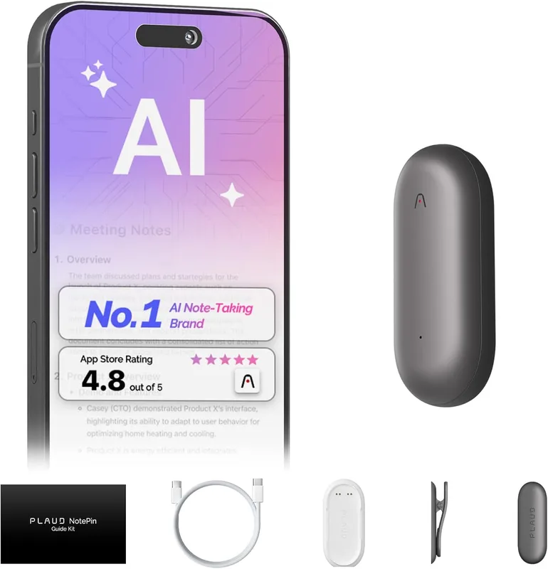 PLAUD Notepin AI Notepin S AI Voice Recorder Laddningsstation