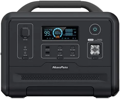Nuevopacks 1200W + 1SP*200W Portable Power Station