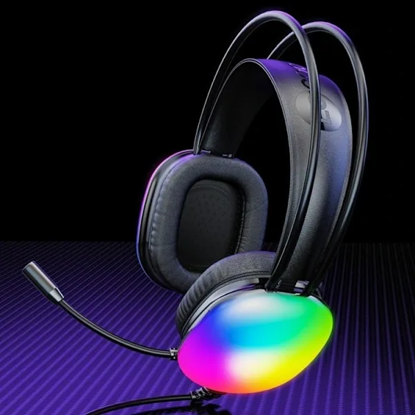 Retro trådbundna over-ear hörlurar