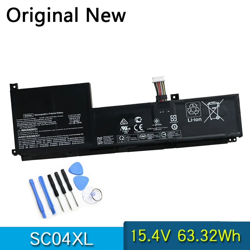 15,4 V 63,32 Wh M07392-005 SC04XL