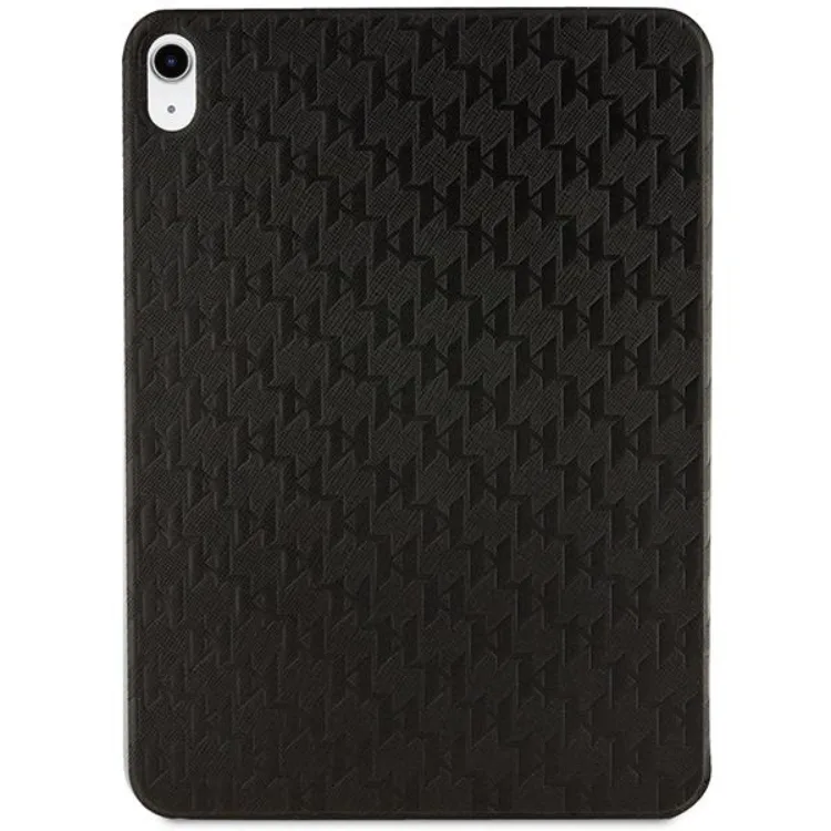 Karl Lagerfeld iPhone 14 Pro Fodral Saffiano Silver