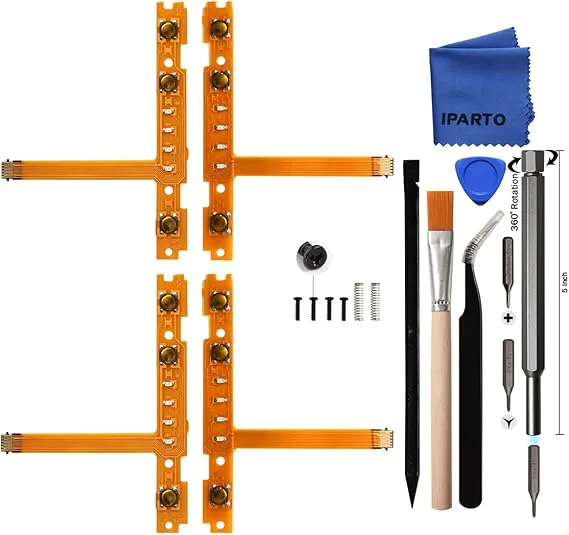 iParto 2 par SL SR vänster höger knapp flexkabel