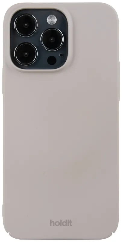 Holdit iPhone 15 Pro Max Skal Slim Case ljusbeige