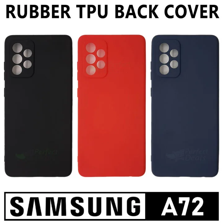 OEM Silicone Flexible Rubber Mobilskal Galaxy A72
