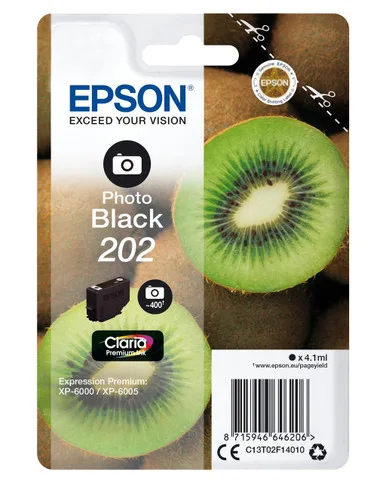 Epson Kiwi Singlepack Black 202 Claria Premium Ink