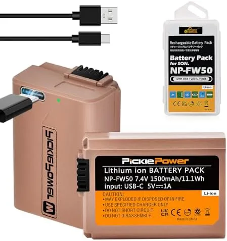 Pickle Power 1 500 mAh 2 st NP-FW50 batteri