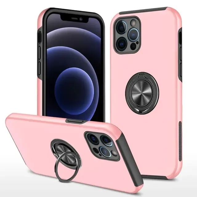 MTK iPhone 13 Hybrid skal med Finger Ring