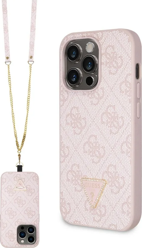 Guess Mobilskal till iPhone 14 Pro Max Crossbody Metall Logo