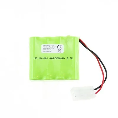 EFASO batteri 9,6 V 1 000 mAh NI-Mh