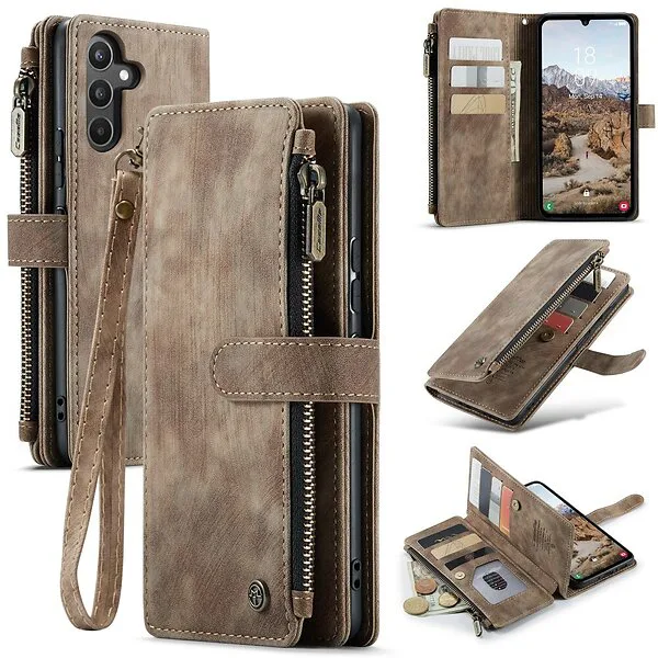 CaseMe Samsung A34 5G CaseMe Big Wallet Plånboksfodral