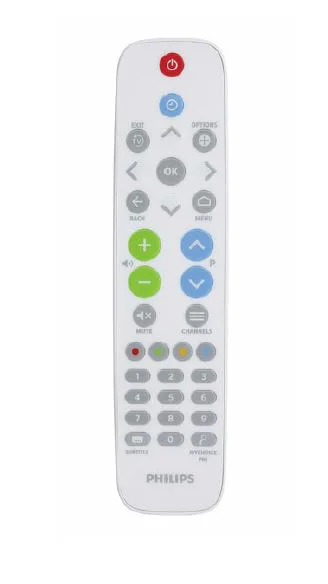 PHILIPS 22AV1604B/12 White Healthcare Remote Control 2019 Works alltså med Studio Range hygieniskt lätt att använda