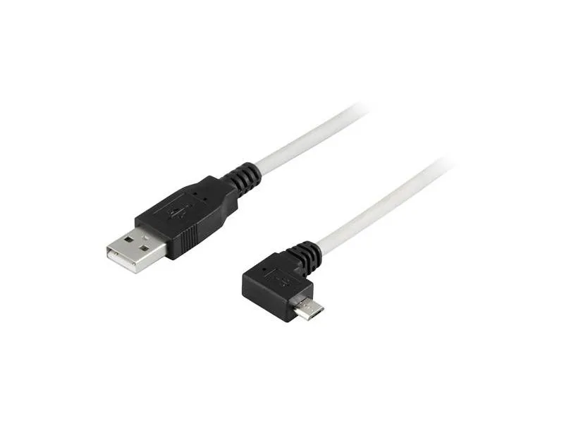 StarTech.com 12 cm högervinklad Micro USB till USB OTG-värdadapter M/F