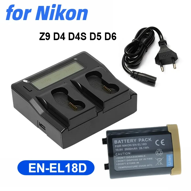 Digital Nc EN-EL18D kompatibel med Nikon