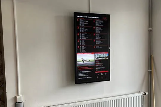 29 tum HD väggmontering digital skylt