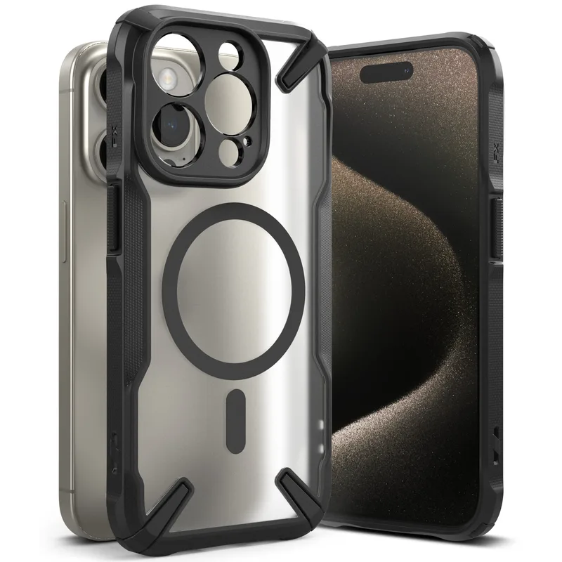 Ringke iPhone 15 Pro Max Skal Fusion Bold Svart