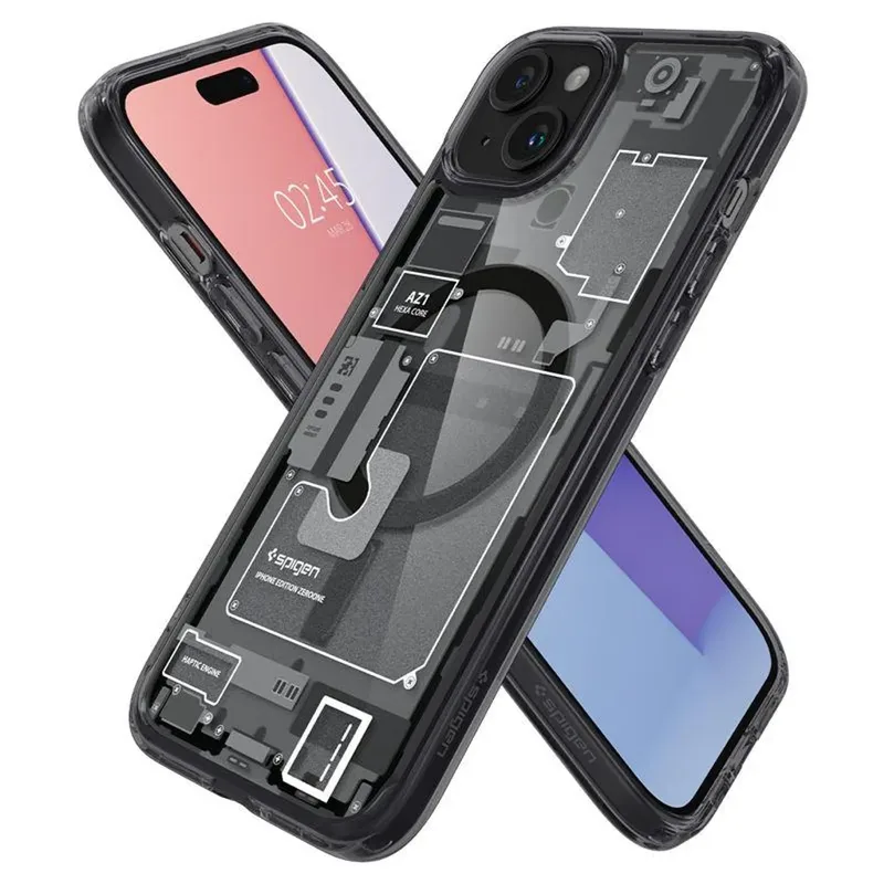 Spigen iPhone 15 Plus Mobilskal Magsafe Ultra Hybrid