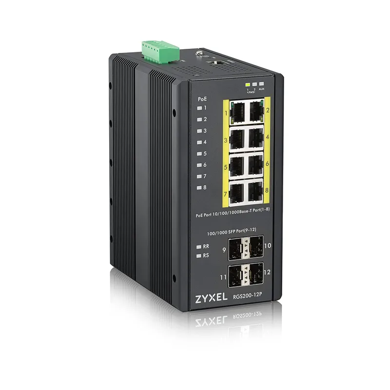ZYXEL RGS200-12P 12 Port Managed POE SWITC
