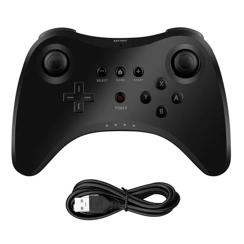 OSTENT Extension Wireless Pro-Controller kompatibel med Nintendo Wii U spelkonsol