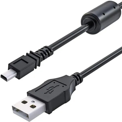 Dragon Trading DragonTrading® ErsättningsUSB-kabel kompatibel med Pentax Ricoh