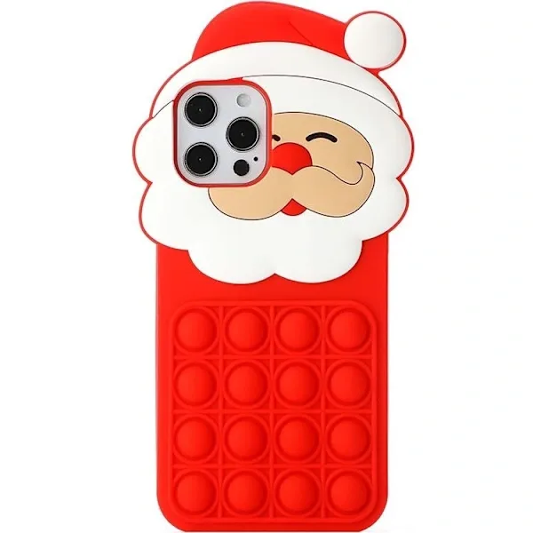 OEM Mobilskal till iPhone 11 Pro Max Silikon Santa Claus Pop It