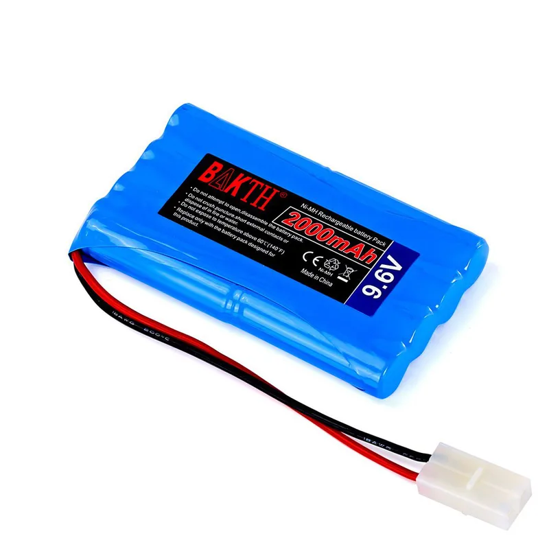 BAKTH High Capacity Security 9.6V 2000MAH Uppladdningsbart Batteri