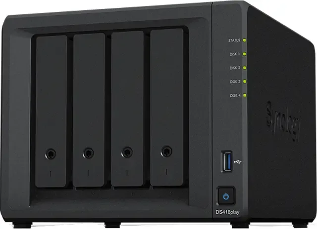 Synology DiskStation DS418play 4-Bay NAS system