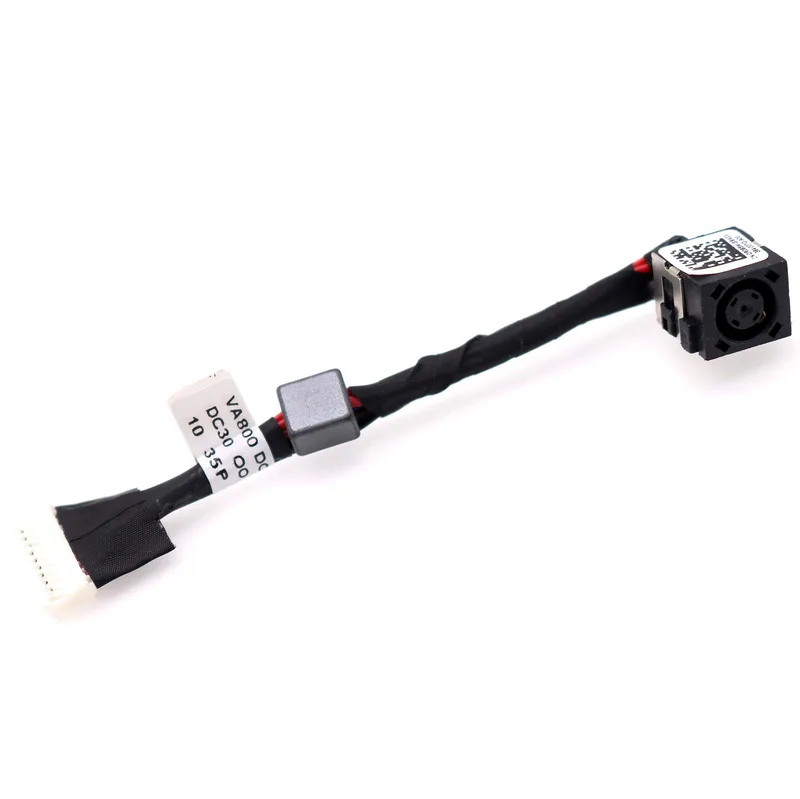 Deal4GO DC Eluttag Kabelsele Laddningsport Ersättning för Dell Alienware 17 R1 M17X R1 R5 VAS00 0R085W R085W DC30100M200