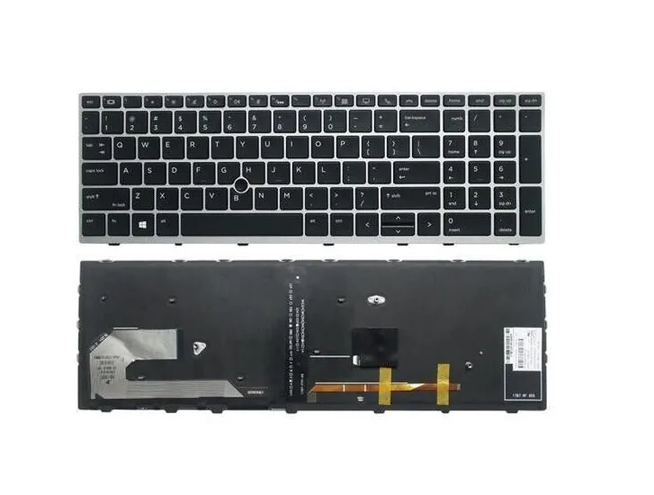 HP Keyboard Sr Bl 15 Swiss