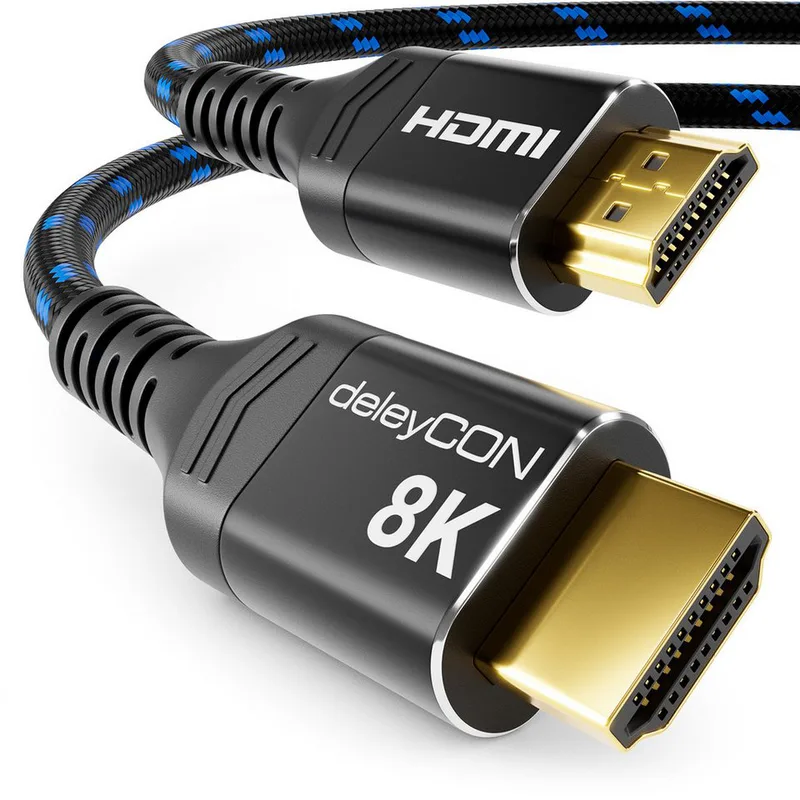 deleyCON 2m 8K HDMI 2.1b Kabel