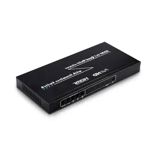 HDMI™-omkopplare 4 till 1 med ljudutgång