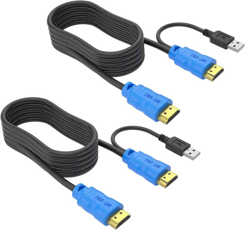 1,8 m USB HDMI KVM-kabel för HDMI KVM-switch