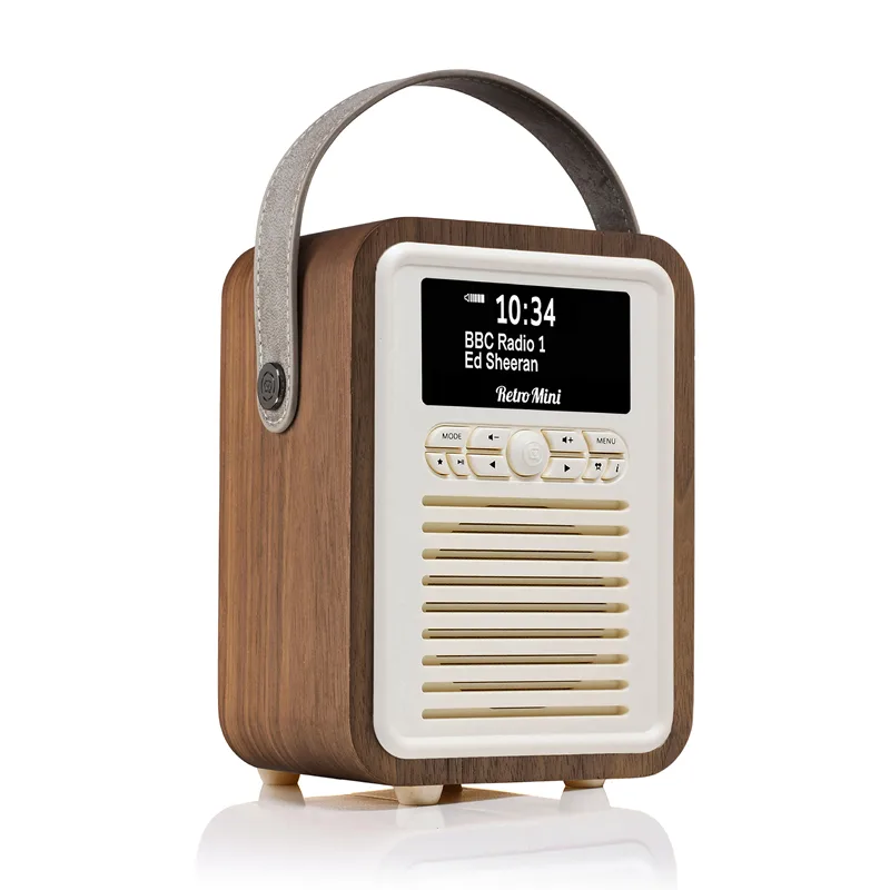 VQ Retro Mini DAB Plus/DAB-radio med Bluetooth