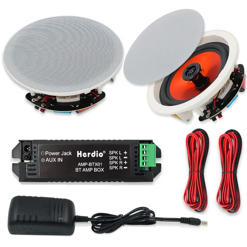 Herdio 14 cm Bluetooth-takhögtalare