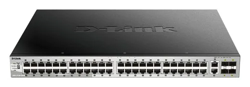 D-Link DGS-3130-54PS/E nätverksswitchar hanterad L3 Gigabit Ethernet