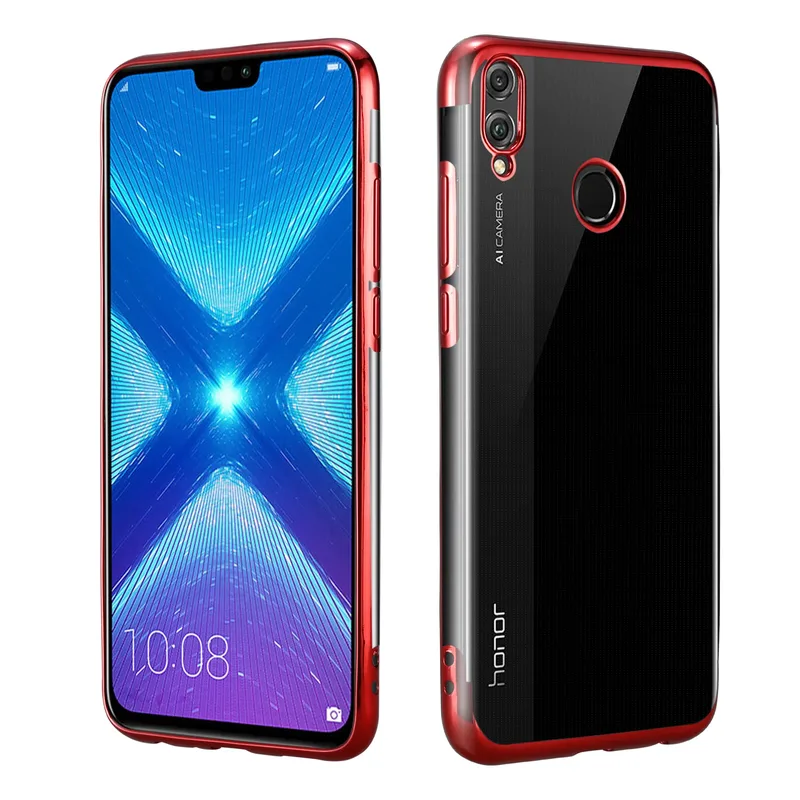 Teknikproffset Transparent TPU-skal för Huawei Honor 8X