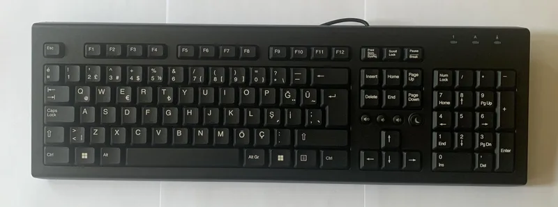 HP Keyboard Turkish USB