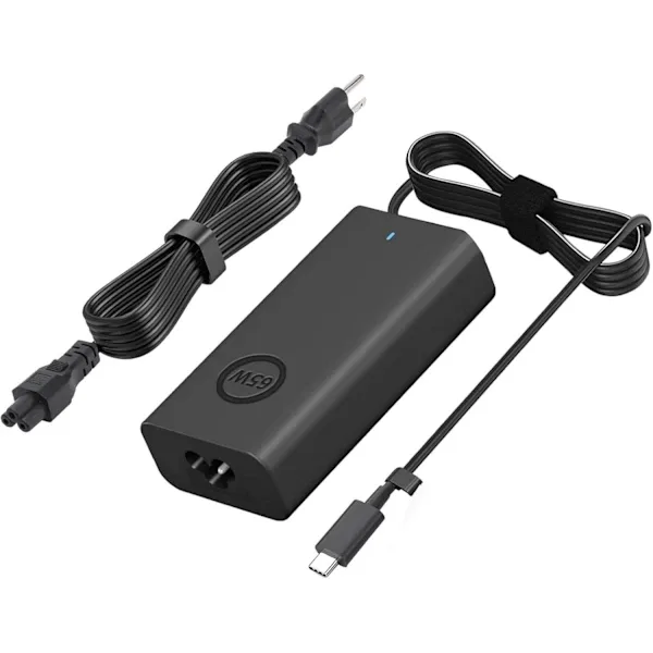 Ny smal 65 W USB C laptop-laddare