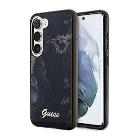 Guess Mobilskal till Galaxy S23 Plus Golden Marble Collection
