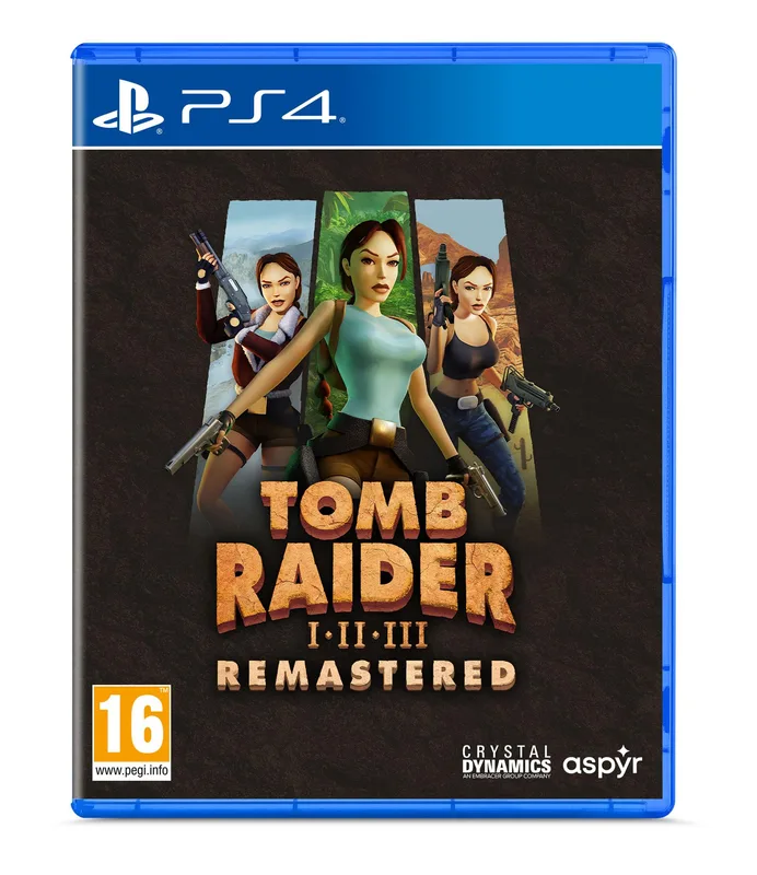 Tomb Raider 1-3 Remastered med huvudrollen Lara Croft