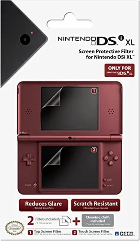 screen protector + lentille nintendo dsi xl