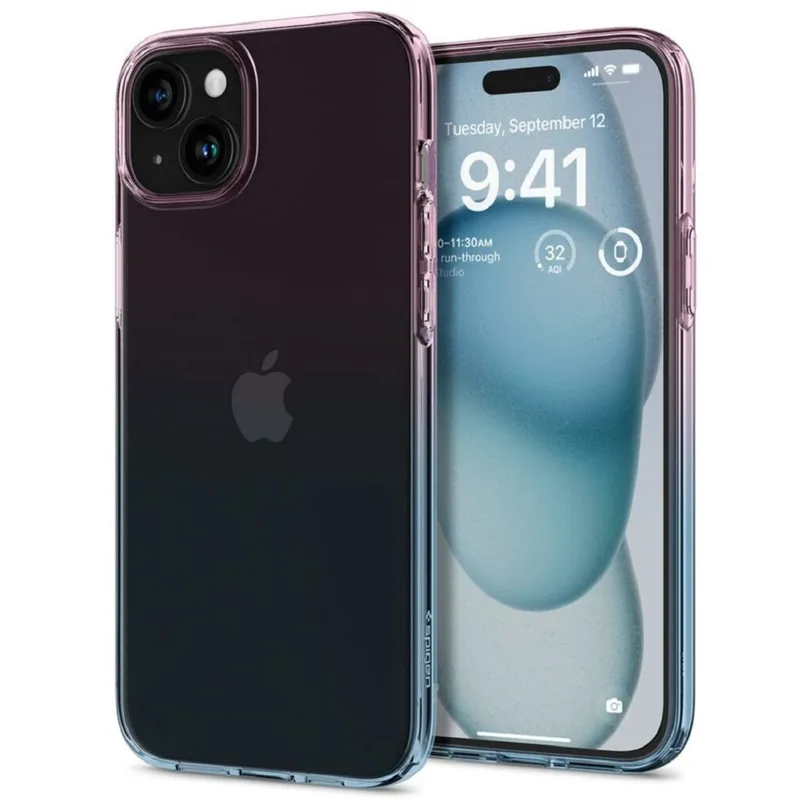 Spigen iPhone 15 Skal Liquid Crystal Gradation