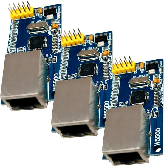 AZDelivery 3 x W5500 Ethernet-Nätverksmodul