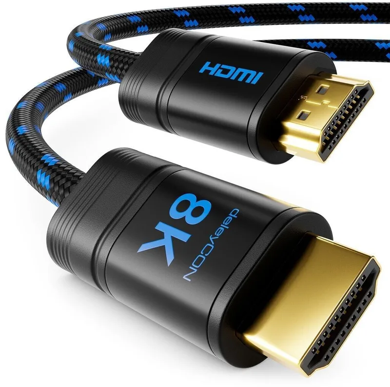 deleyCON 1m 8K HDMI 2.1 Förlängningskabel
