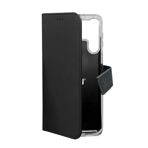 Celly Wallet plånboksfodral för Galaxy S23 Ultra 5G, svart