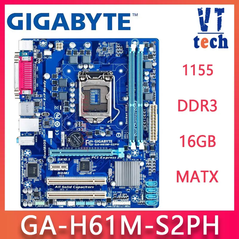 Fit For GIGABYTE GA-H61M-S2PH