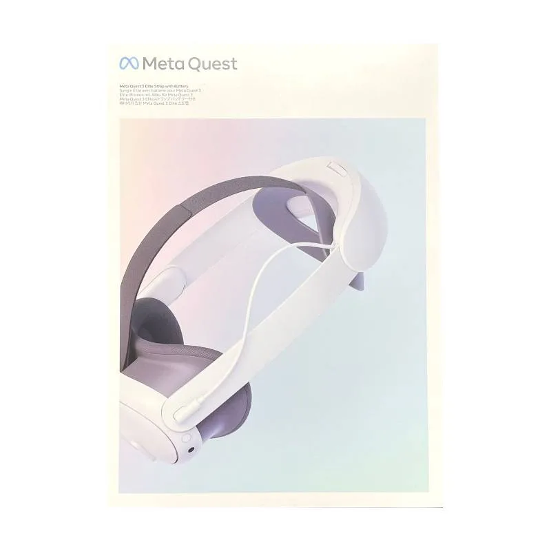 META QUEST 3 Elite-rem med batteri